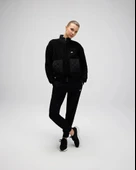 Ellesse EF525-Fleece Kadın Siyah Polar Mont thumbnail 4