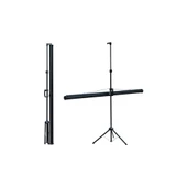 TX-18 180x180 Tripod İthal Projeksiyon Perdesi (Arkası Siyah Fonlu) thumbnail 4