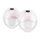 Bebebao P8 Pro 2 Adet 180 ML Yeni Nesil İç Motorlu Giyilebilir Elektrikli Göğüs Pompası Süt Pompası thumbnail 2