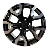 SONİC 1099 6.5*16 5*114.3 ET35 66.1 BLACK MACK JANT 4 lü Takım thumbnail 1