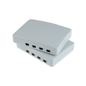 Fiber Optik Ftth 4 Port Mini Odf 4 Çekirdek Sonlandırma Kutusu Plastik Fiber Duvar Çıkışı Terminal Kutusu thumbnail 1