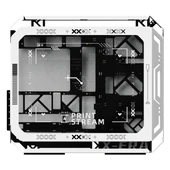 Hyper Rocket X-ERA PRO ATX RGB Gaming Beyaz Oyuncu Kasası thumbnail 3