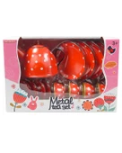 Şimşek Toys Metal Çay Seti Kırmızı Puantiye 620 C11 thumbnail 1