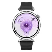 Sneezy Huawei Watch GT6 41mm İle Uyumlu SoftFlex Metal Tokalı Spor Silikon Akıllı Saat Kordonu  Siyah thumbnail 11