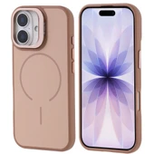 iPhone 17 Kılıf M-safe Şarj Özellikli Kamera Standlı ZNTH Notron Kapak - Turuncu thumbnail 2