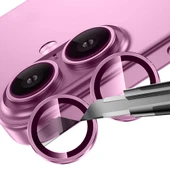 iPhone 16 ZNTH Mikro Kamera Lens Koruyucu - Yeşil thumbnail 4