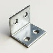 L Demiri 30x20x20 mm Metal Gönye (50 Adet) Raf Köşe Sabitleme Mobilya Bağlantı Destek Parçası thumbnail 1