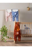 Mislina Home TARÇIN BABY WELLSOFT YENİ DOĞAN BEBEK DIŞ KUNDAK UYKU TULUMU KİREMİT thumbnail 1