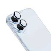 iPhone 16 ZNTH Mikro Kamera Lens Koruyucu - Yeşil thumbnail 2