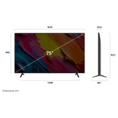 LG 75QNED70A6A 75'' 189 Ekran Uydu Alıcılı 4K Ultra HD Smart QNED TV thumbnail 6