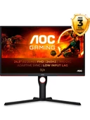 AOC 25G3ZM 24.5" 0.5 ms Full HD Pivot 240 Hz Oyuncu Monitörü thumbnail 1