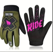 Muc Off Bisiklet Freeride Sürüş Eldiveni Nefes Alan Dört Mevsim Uzun Parmak Eldiven Yeşil Renk Large thumbnail 1