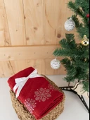 Pamuklu 2'li 45x70 cm Premium Nakışlı Tasarım Havlu & Havlu Seti Baveno thumbnail 4