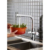 Artema Spit Dual Flow Arıtmalı Eviye Bataryası A42144 thumbnail 3