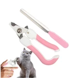 Mucit Home 2 li set  Kedi Köpek Törpülü Tırnak Makası Seti Törpü ve Tırnak Makası Kedi ve Köpekler Için thumbnail 3