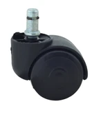 3 Adet Büro Tipi Pimli Plastik Koltuk Sandalye Tekeri 50mm thumbnail 2