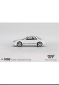 Mini GT 1/64 1066 Nissan Skyline Gt-R (R32) Veilside Combat C-I White thumbnail 3