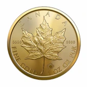 AgaKulche 1 Ons Maple Leaf Altın Sikke Coin thumbnail 1