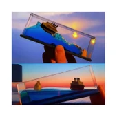 Dekoratif Biblo Hediye Ne Kadar Sallarsan Salla Batmayan Gemi Akvaryum Batmayan Gemi Biblo thumbnail 5