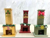 Noel Temalı Polyester Şömine Tütsülük İk023 thumbnail 1