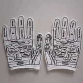 El Refleksoloji Eldiven Masaj Seti (1 Çift Eldiven ve 1 Adet Refleksoloji Çubuğu) thumbnail 2