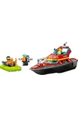 LEGO ® City İtfaiye Kurtarma Teknesi 60373 - 5 Yaş ve Üzeri Çocuklar için Yapım Seti (144 Parça) thumbnail 2