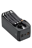 Polygold PG-PW650 50000 mAh Power Bank  22.5W Süper Hızlı Şarj, 4 Dahili Kablolu ve Dijital LED Ekran thumbnail 1
