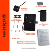 UpWay Parmak İzi ile Açılan Akıllı Mobilya Çekmece & Dolap Kilidi thumbnail 8