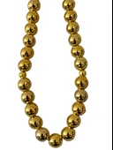 NEVCE STORE Gold Renk Metal Tesbih Erkek Tesbih Şık ve Dayanıklı Model Erkek Aksesuar thumbnail 3