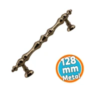 Mobilya Çekmece Mutfak Dolabı Dolap Kulpları Kulbu Kulpu Bronz Metal Kulp 128 mm - 12.8 cm thumbnail 1
