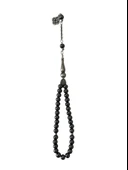 NEVCE STORE Platin Renk Metal Tesbih Erkek Tesbih Şık ve Dayanıklı Model Erkek Aksesuar thumbnail 1