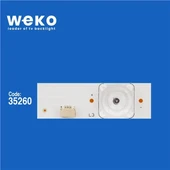 Wkset-5670 35260X10 Ms-L1543 V2 - A3  10 Adet Led Bar ( Tvnizin içindeki led barla aynısı olduğunu görmeden almayınız. Led bar ürünlerinde paket açıldığında iade kabul edilmemektedir. ) thumbnail 3