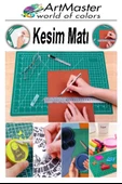 A3 Kesim Matı 3 Adet 30x45 cm Çift Taraflı Çizim Matı Kesim Altlığı Kesme Madı Kesim Tablası Proje Etkinlik thumbnail 5