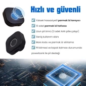 UpWay Parmak İzi ile Açılan Akıllı Mobilya Çekmece & Dolap Kilidi thumbnail 4