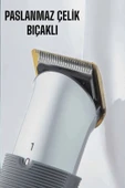 LitaeTrend 4 Taraklı Profesyonel Şarjlı Saç ve Sakal Kesme Tıraş Makinesi Seti thumbnail 5