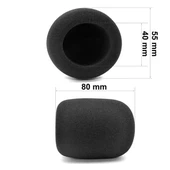 Zenger Ze-7131 El Mikrofon Süngeri Siyah Standart Tekli thumbnail 2