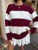 Çizgili Yumoş Kazak thumbnail 7