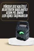 LitaeTrend Bluetooth Hoparlör Android ve İOS Uyumlu Ses Bombası USB Girişli Taşınabilir thumbnail 2