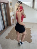 Yırtıklı Likralı Jean Şort thumbnail 9