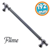 Mobilya Mutfak Dolabı Çekmece Dolap Kapak Kulpu Kulbu Füme (192 MM-192.2 CM) Metal Kulpları thumbnail 1