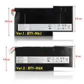 Msı ile Uyumlu MS-16K7  Batarya Pil Versiyon-1 thumbnail 2