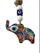 NEVCE STORE Nazar Boncuğu Duvar Süsü - Hediyelik - Şık Ev Ofis Aksesuarı - Dekoratif thumbnail 1