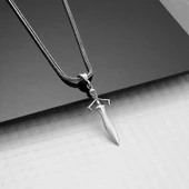 925 Ayar Gümüş Kılıç Erkek Gümüş Kolye T7920 (770770) thumbnail 2