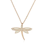 925 Ayar Gümüş Yusufçuk Kadın Gümüş Kolye T6525 (770770) thumbnail 1