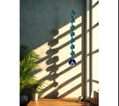 NEVCE STORE 7’li Fil Figürlü Nazar Boncuklu Duvar Süsü Şans ve Bereket Sembolü Dekoratif Aksesuar thumbnail 6