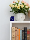 NEVCE STORE Modern Kare Nazar Boncuğu Ev & Ofis Dekoru Pozitif Enerji ve Şık Objeler Hediye thumbnail 1