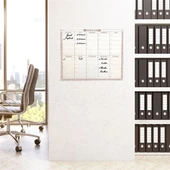 Şeffaf Kendiliğinden Yapışkanlı Kalemli Haftalık Planlayıcı 40cm-50cm (5358) thumbnail 2