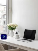 NEVCE STORE Modern Kare Nazar Boncuğu Seti 2'li Ev & Ofis Dekoru Pozitif Enerji ve Şık Objeler thumbnail 7