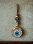 NEVCE STORE Nazar Boncuğu Duvar Süsü Büyük Boy Hediyelik Şık Ev Ofis Aksesuarı Dekoratif thumbnail 5