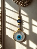 NEVCE STORE Nazar Boncuğu Duvar Süsü Büyük Boy Hediyelik Şık Ev Ofis Aksesuarı Dekoratif thumbnail 1